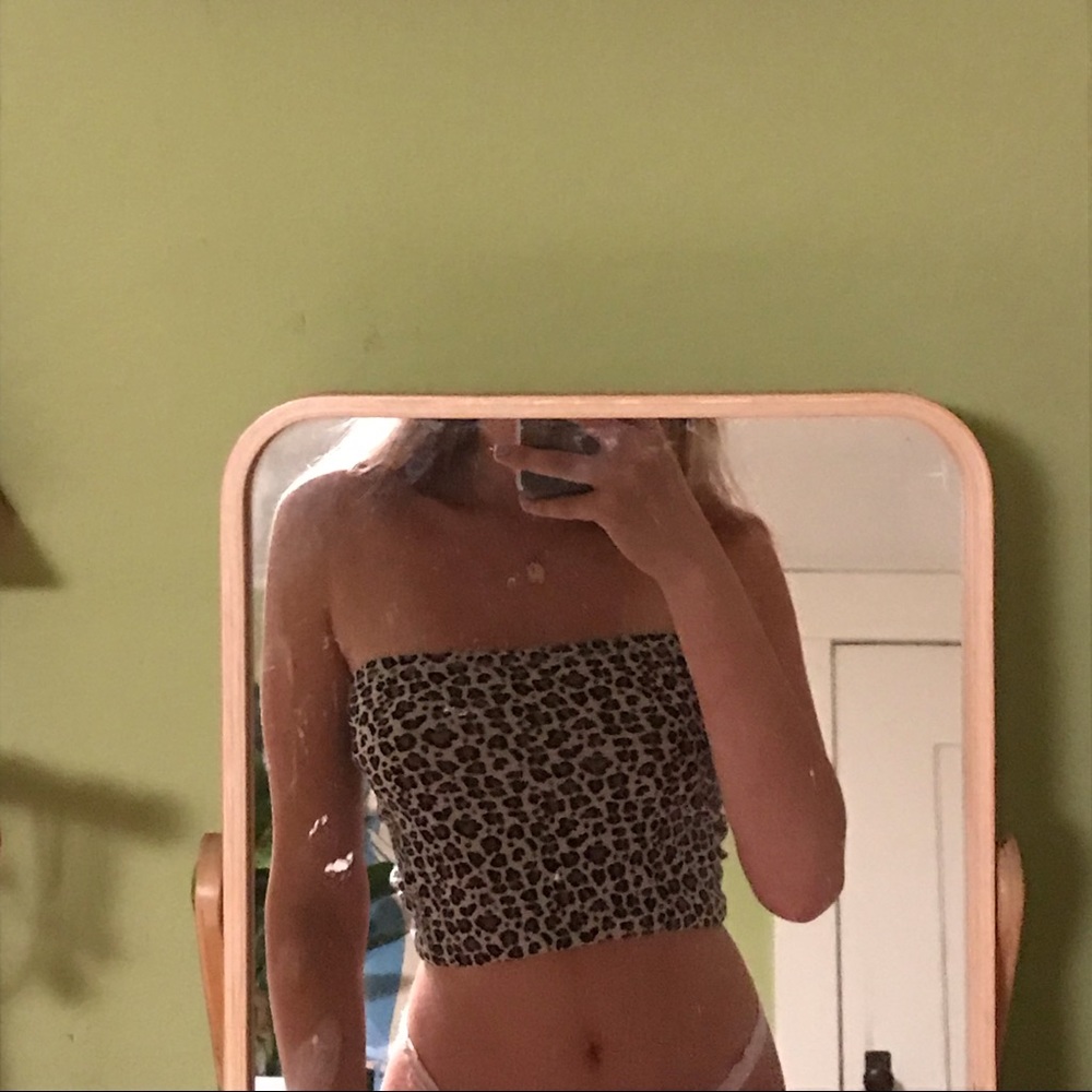 Cheetah Print TUBE TOP!